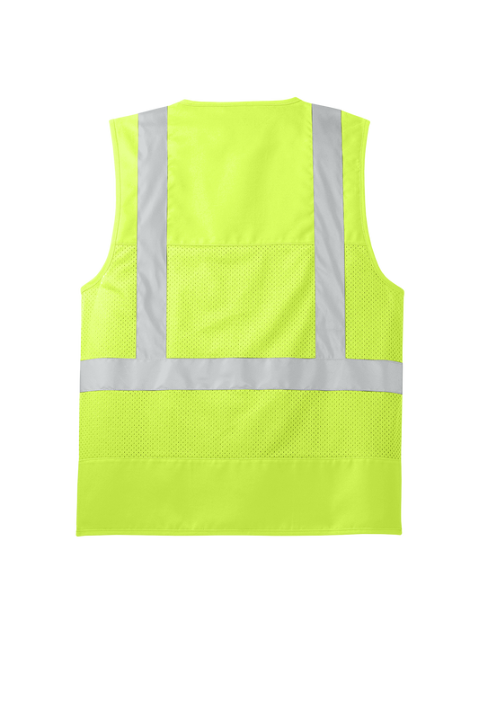 CSV405 CornerStone® ANSI 107 Class 2 Mesh Back Safety Vest Customizable