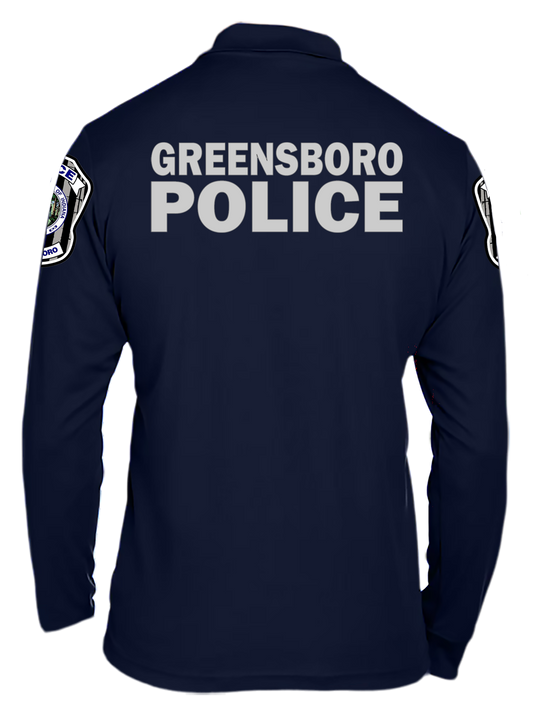 Polyester Pique Polo Long Sleeve Greensboro