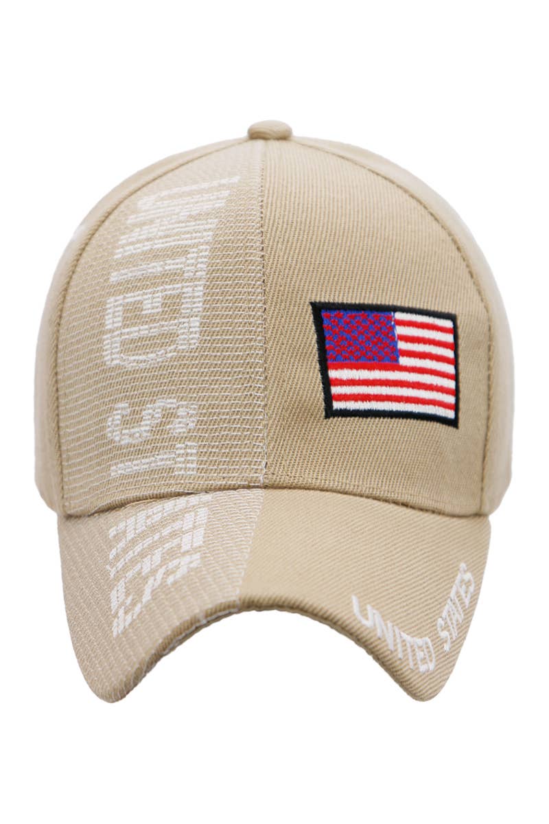 United States Split Stitch Baseball Hat