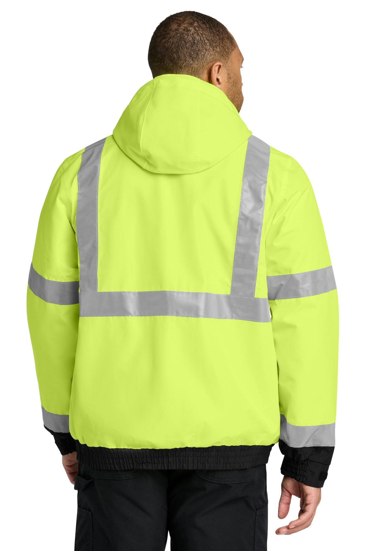 CornerStone ®  ANSI 107 Class 3 Waterproof Insulated Ripstop Bomber Jacket CSJ501
