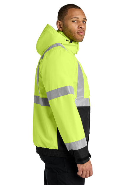 CornerStone ®  ANSI 107 Class 3 Waterproof Insulated Ripstop Bomber Jacket CSJ501