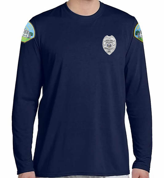 Nebraska City PD Performance Polyester Long Sleeve