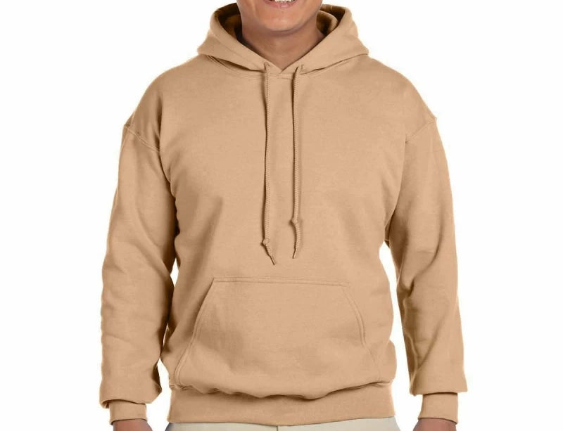 Everyday Heavy Blend Pullover Hoodie- Our Design (2XL+) Tans/Browns