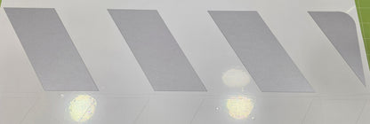 Reflective Vinyl ADHESIVE chevrons (NOT A MAGNET)