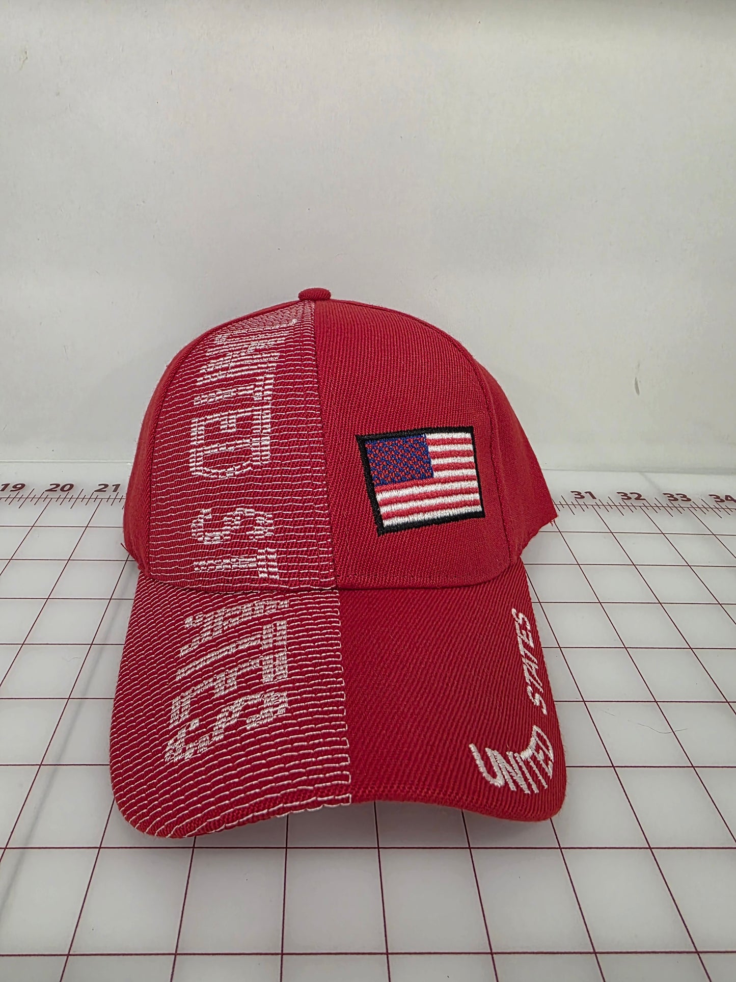 United States Split Stitch Baseball Hat