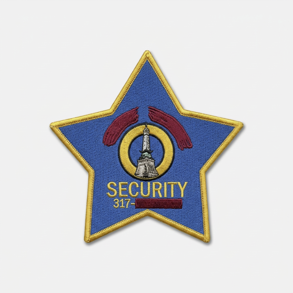 3D Embroidered Patch/Badge