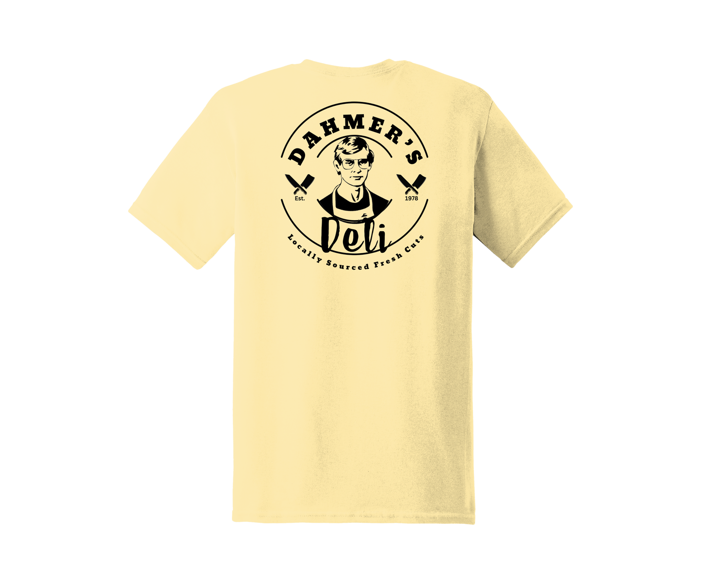 Dahmers Deli Everyday Basic Graphic T-Shirt (Sizes S-XL)