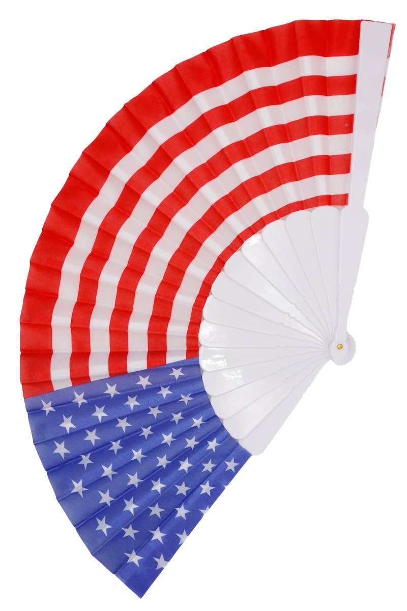 American Flag Hand-Held Folding Fan