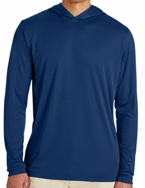 Zone Performance Hooded Long Sleeve Sport Dark Navy