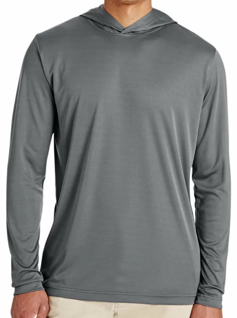 Zone Performance Hooded Long Sleeve Sport Graphite