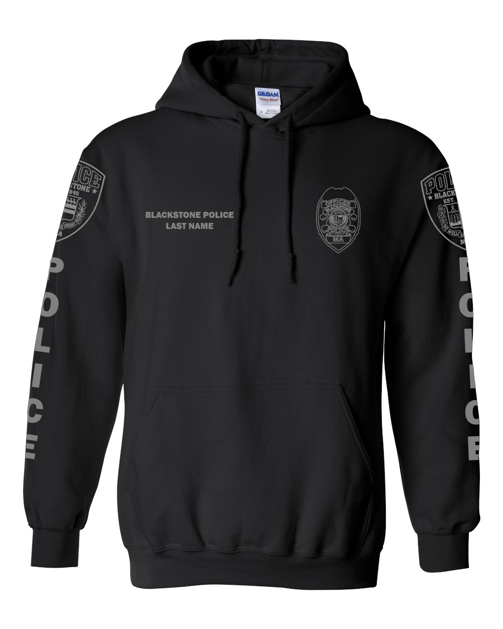 Blackstone PD Gildan DryBlend Bundle (T-Shirt, Long Sleeve, Hoodie)
