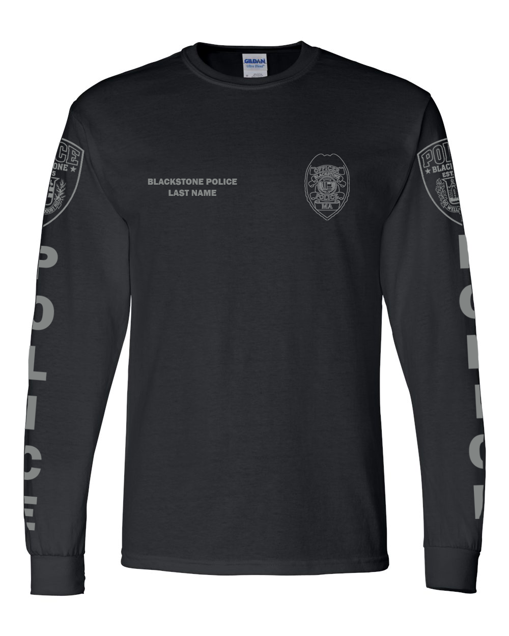 Blackstone PD Gildan DryBlend Bundle (T-Shirt, Long Sleeve, Hoodie)