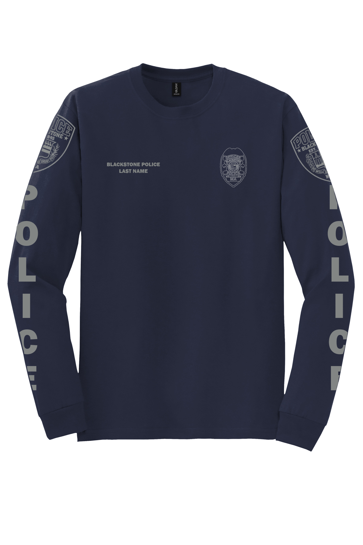 Blackstone PD Gildan DryBlend Bundle (T-Shirt, Long Sleeve, Hoodie)