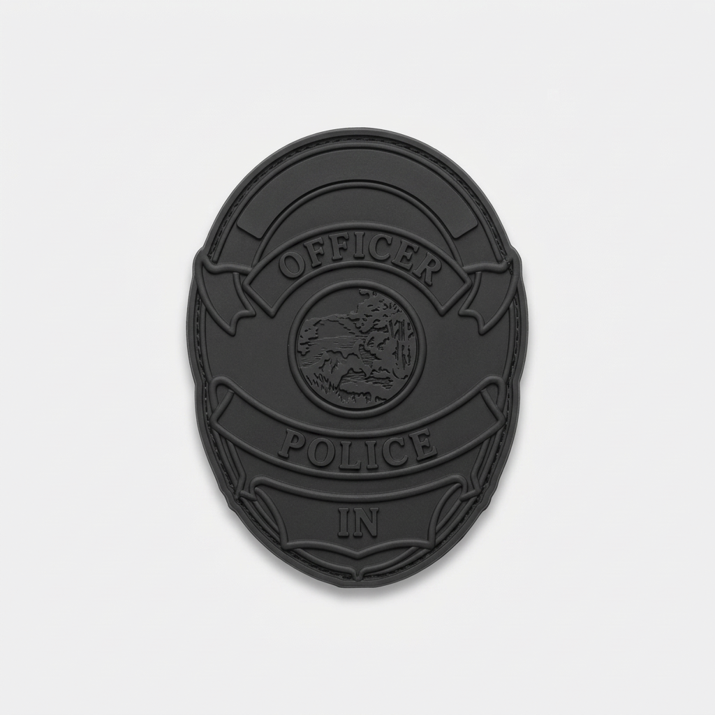 Matte Black Flex Patch/Badge