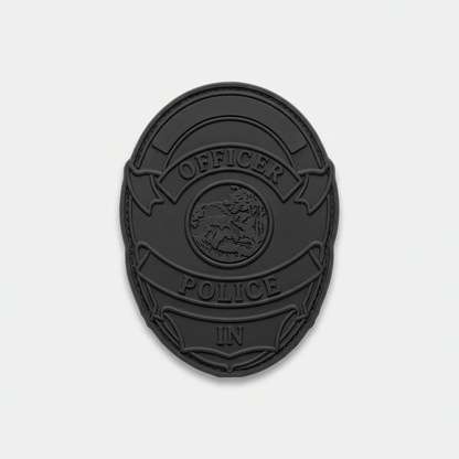 Matte Black Flex Patch/Badge
