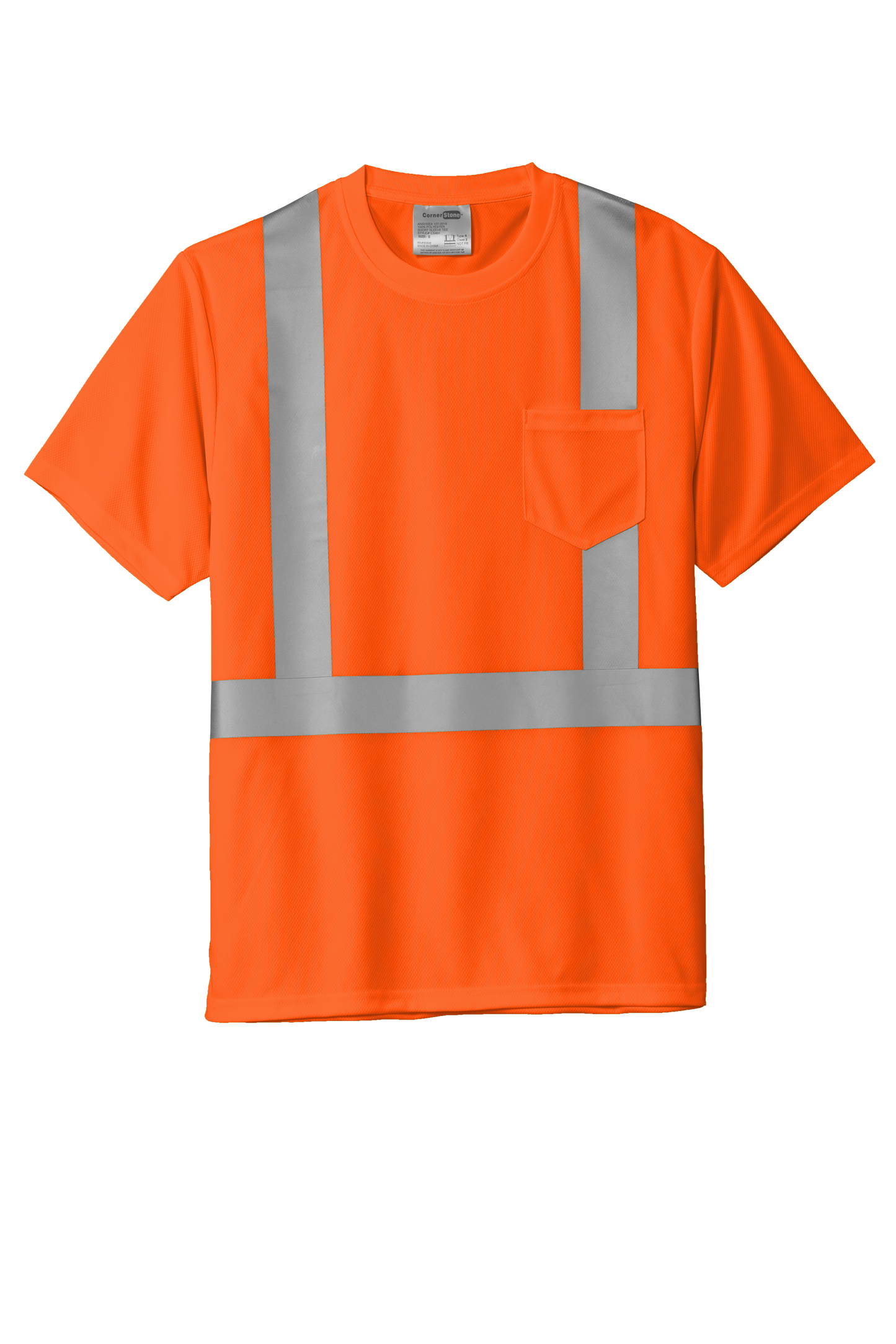 CS200 CornerStone® ANSI 107 Class 2 Mesh Tee (Non-Customizable)