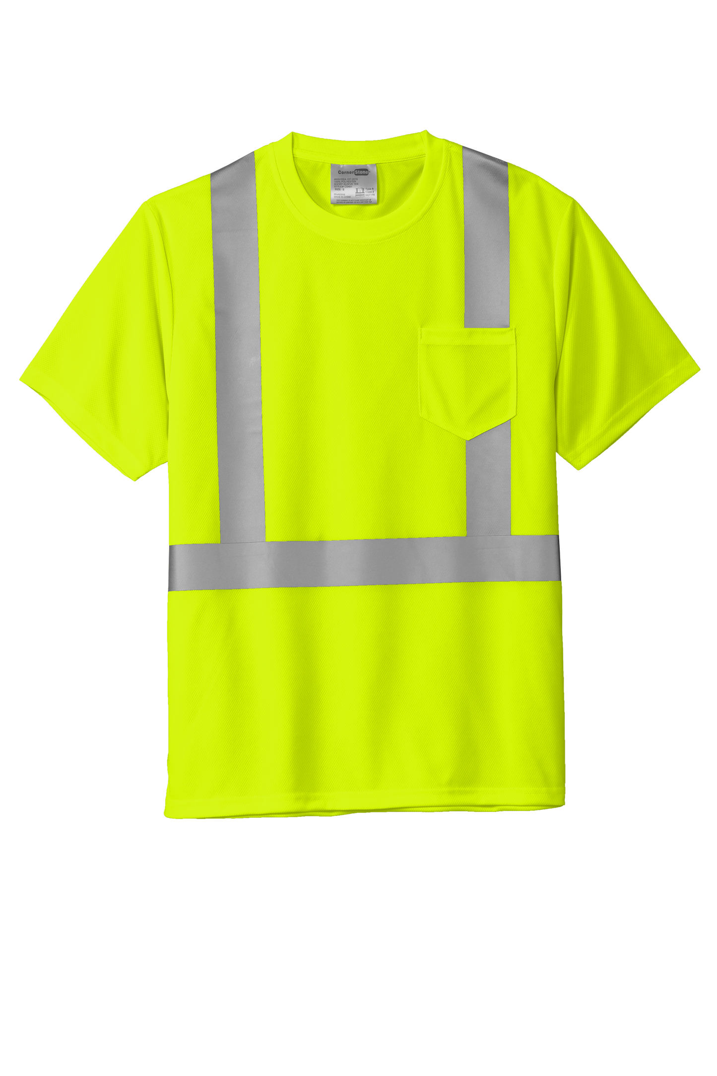 CS200 CornerStone® ANSI 107 Class 2 Mesh Tee (Non-Customizable)