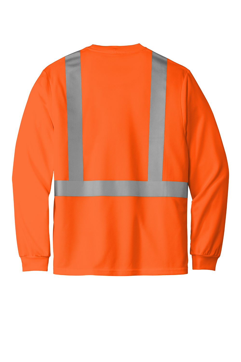 CS201 CornerStone® ANSI 107 Class 2 Mesh Long Sleeve Tee Customizable