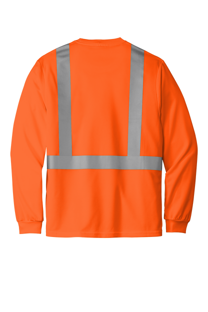 CS201 CornerStone® ANSI 107 Class 2 Mesh Long Sleeve Tee Customizable