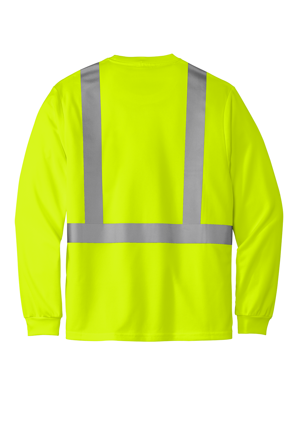 CS201 CornerStone® ANSI 107 Class 2 Mesh Long Sleeve Tee Customizable