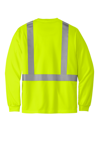 CS201 CornerStone® ANSI 107 Class 2 Mesh Long Sleeve Tee Customizable