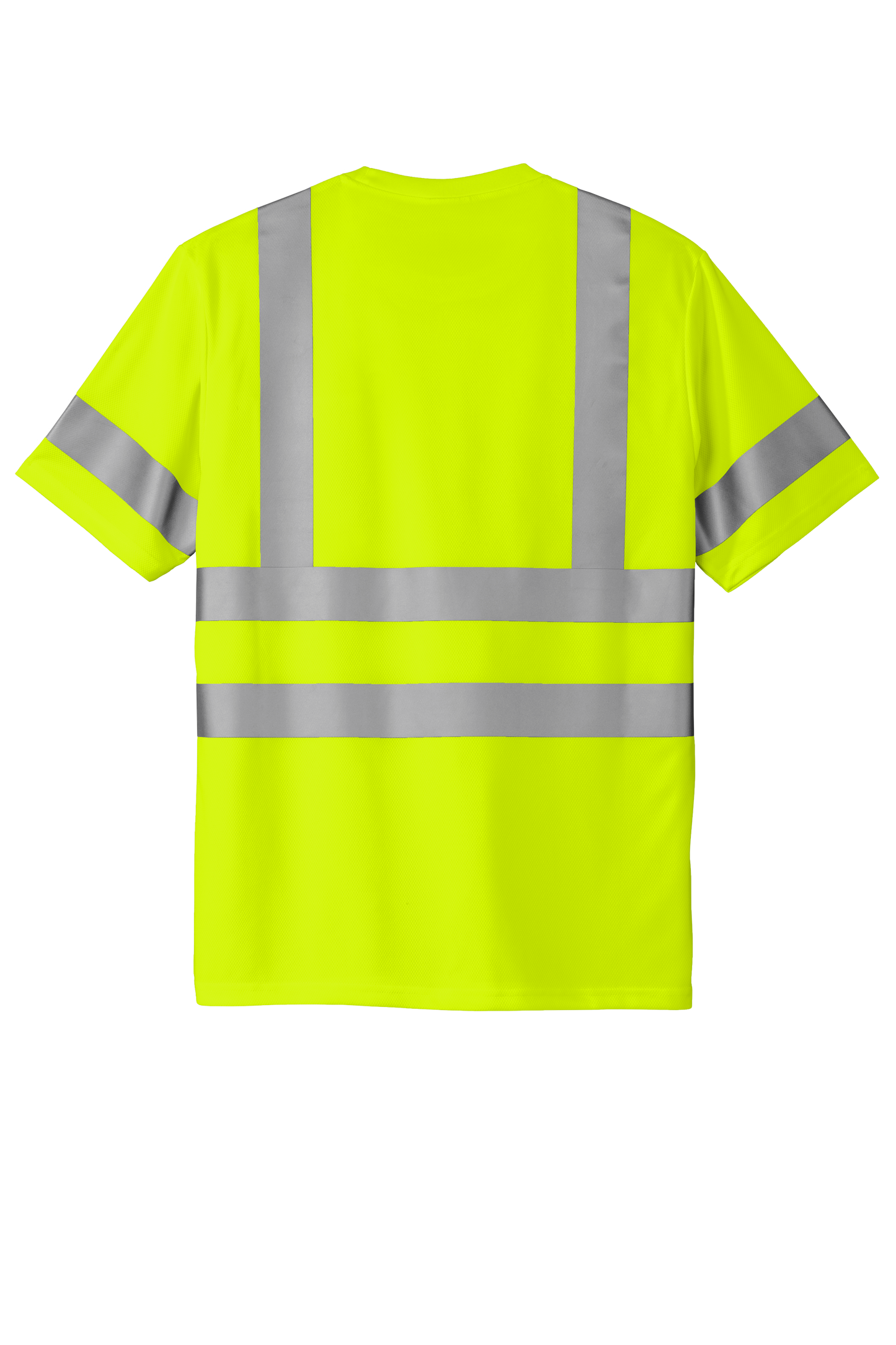 CS202 CornerStone® - ANSI 107 Class 3 Short Sleeve Snag-Resistant Reflective T-Shirt Customizable