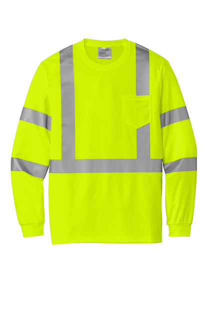 CornerStone® ANSI 107 Class 3 Mesh Long Sleeve Tee (Non-Customizable)