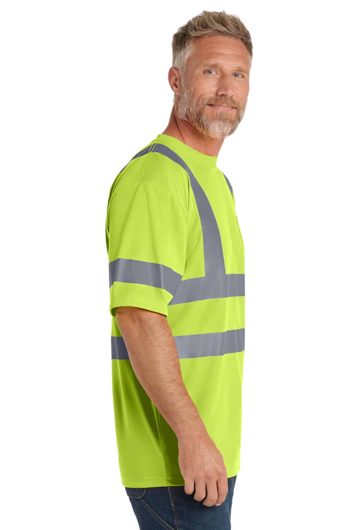 CornerStone® - ANSI 107 Class 3 Short Sleeve Snag-Resistant Reflective T-Shirt (Non-Customizable)