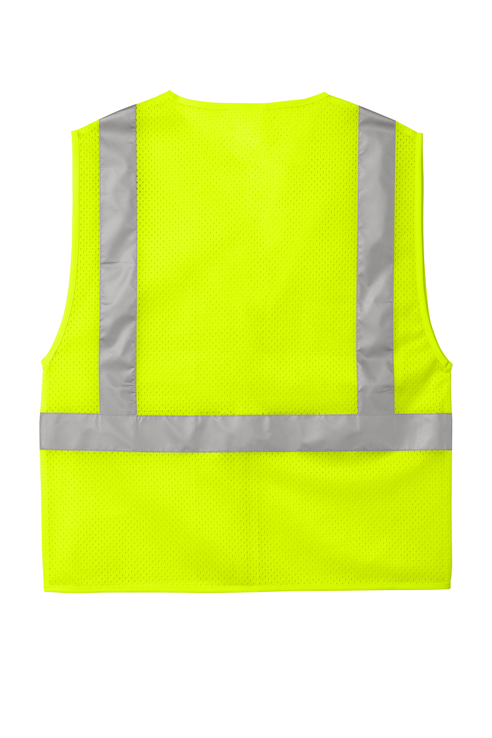 CSV102 CornerStone® ANSI 107 Class 2 Mesh Zippered Vest Customizable