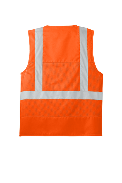 CSV405 CornerStone® ANSI 107 Class 2 Mesh Back Safety Vest Customizable