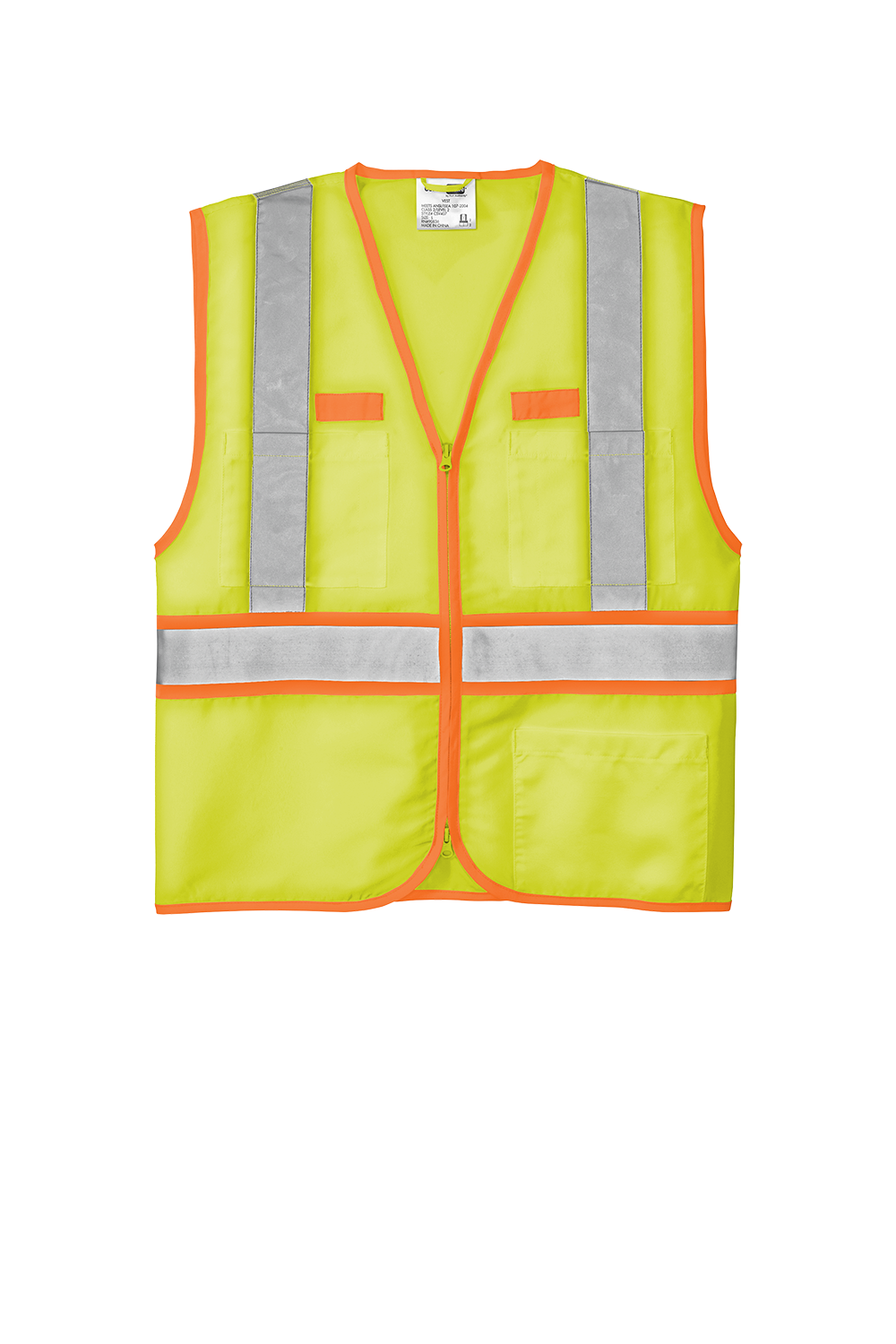 CSV407 CornerStone® ANSI 107 Class 2 Dual-Color Safety Vest Customizable