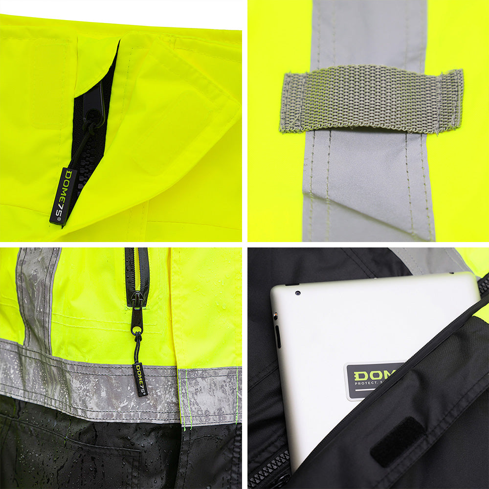 DRC3432 Hi-Vis Class 3 Rain Tamer Jacket