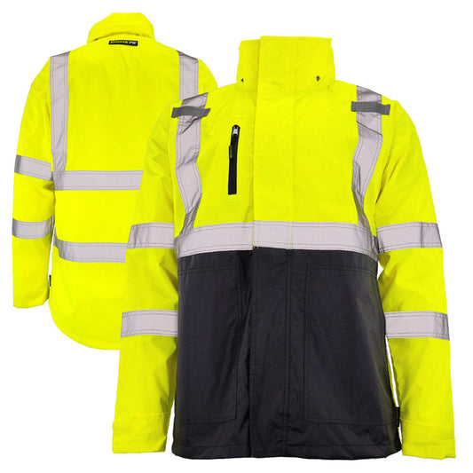 DRC3432 Hi-Vis Class 3 Rain Tamer Jacket