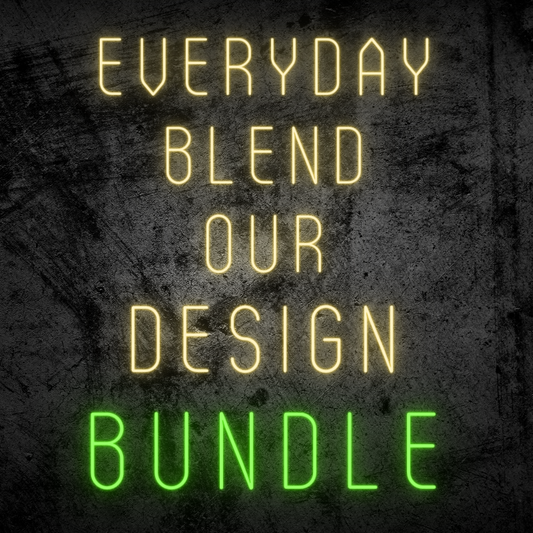 Everyday Blend Our Design 3 Piece Bundle (T-Shirt, Long Sleeve, Hoodie)-Sizes (S-XL)