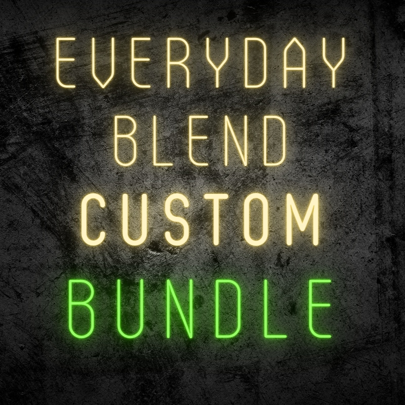 Everyday Blend Customizable 3 Piece Bundle (T-Shirt, Long Sleeve, Hoodie)-Sizes (2XL+)