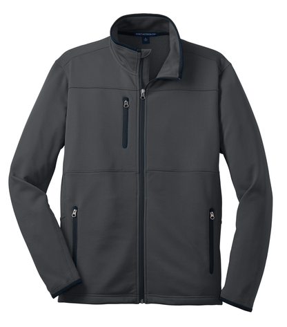 F222 Port Authority® Pique Fleece Jacket