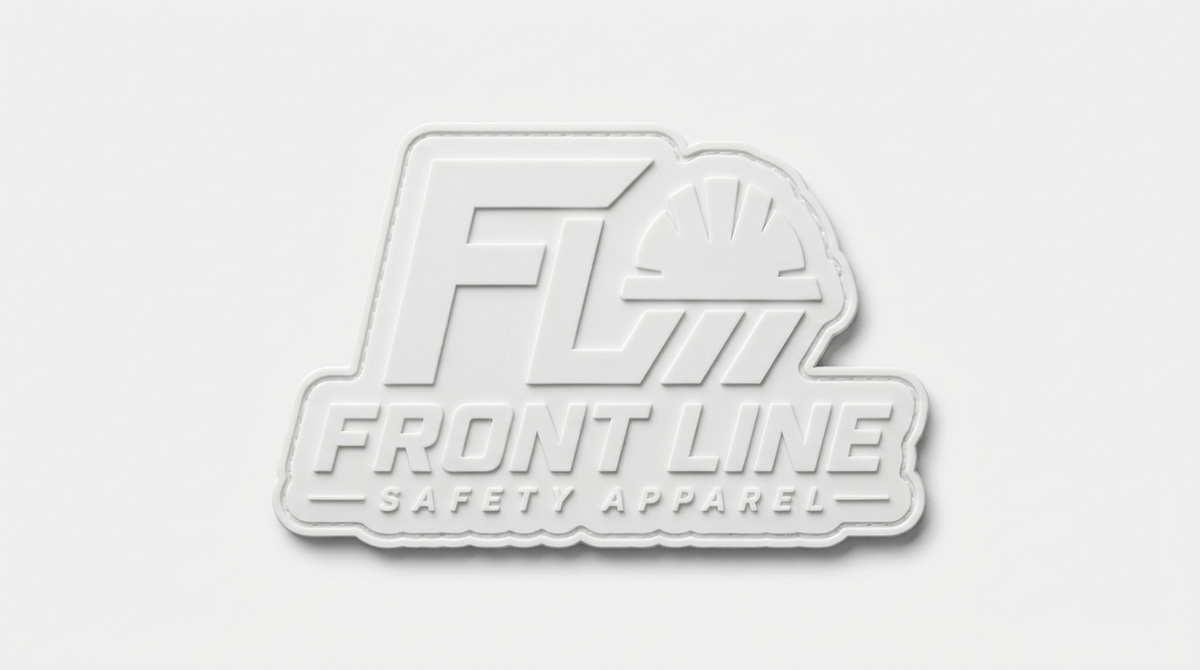 Matte White Flex Patch/Badge