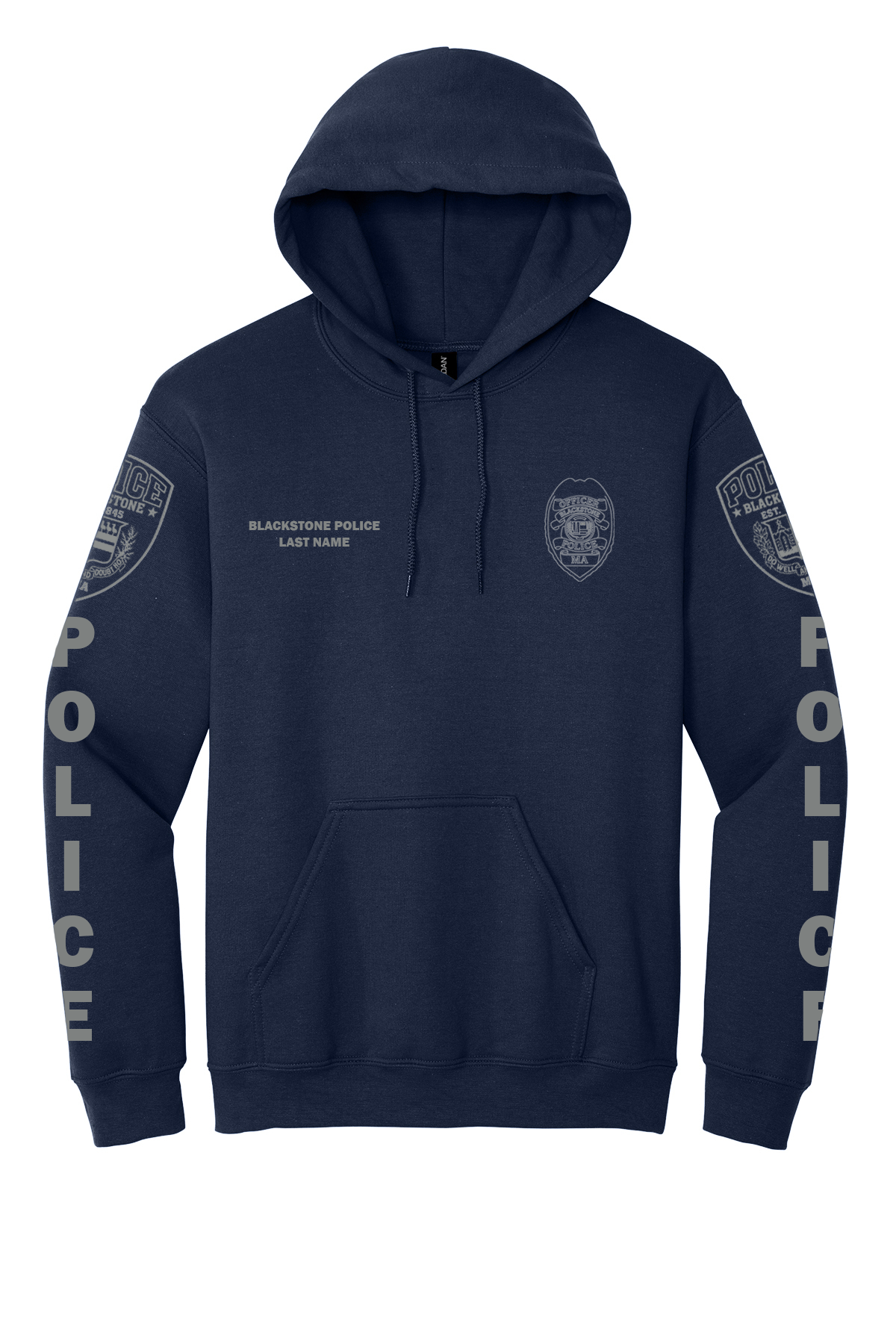 Blackstone PD Gildan DryBlend Bundle (T-Shirt, Long Sleeve, Hoodie)
