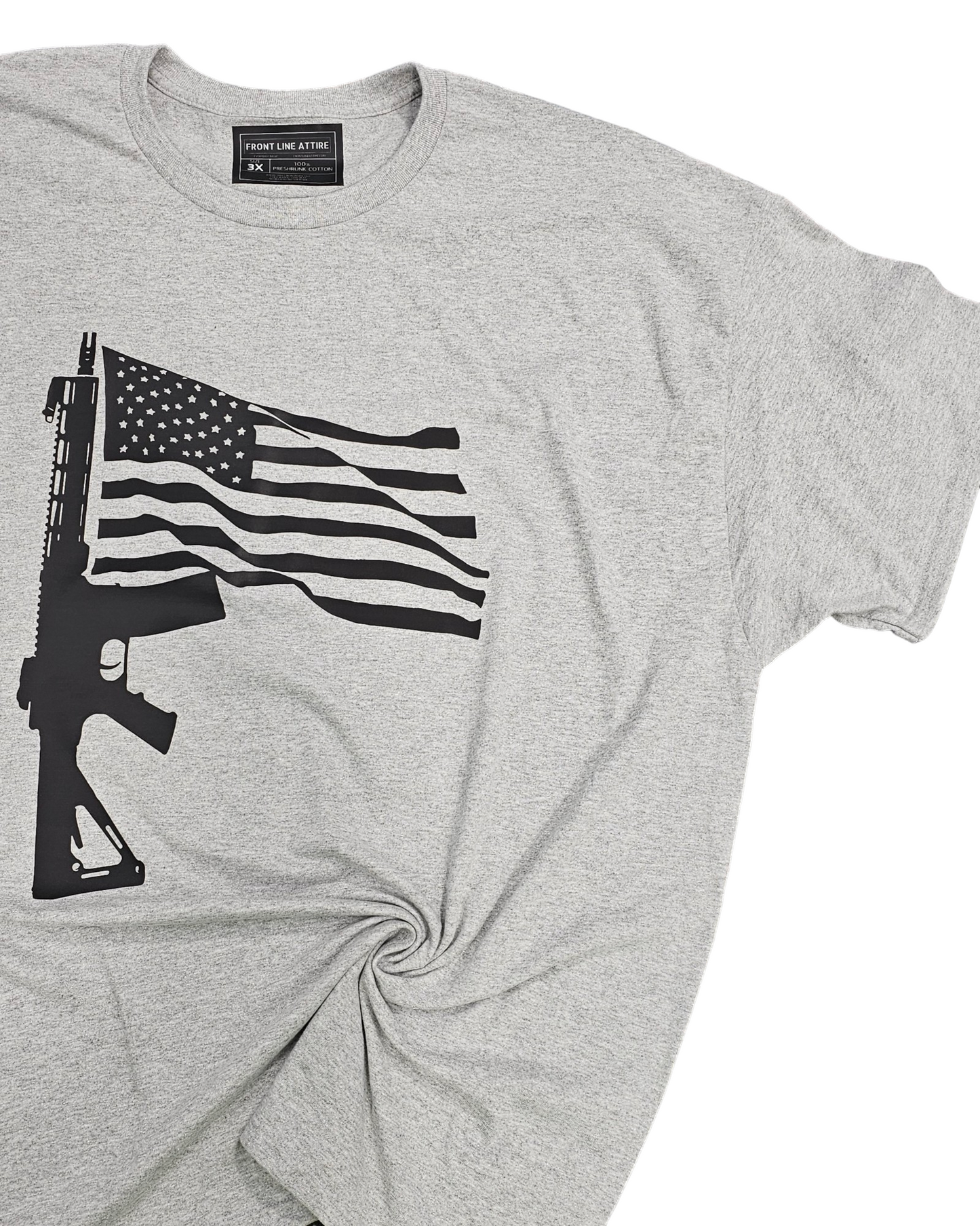 Rifle Flag Graphic T-Shirt