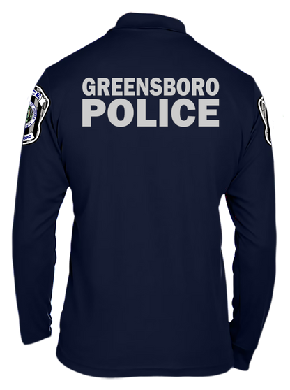Polyester Pique Polo Long Sleeve Greensboro