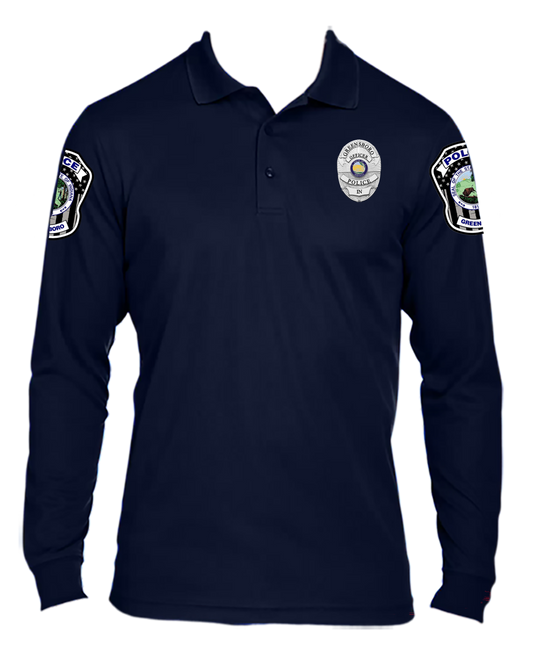 Polyester Pique Polo Long Sleeve Greensboro