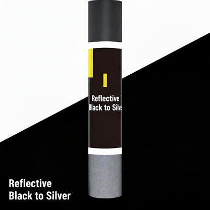 Reflective Black to Silver