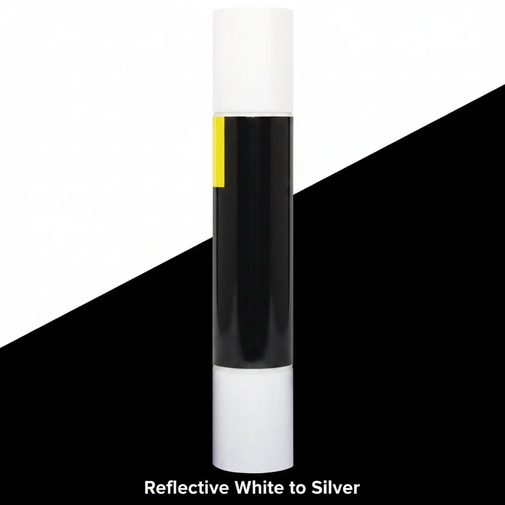 Reflective White to Silver