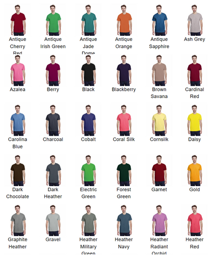 Everyday Basic T-Shirt- Design Your Own (Sizes S-3XL)