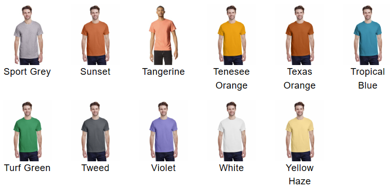 Everyday Basic T-Shirt- Design Your Own (Sizes S-3XL)