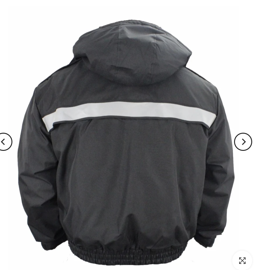 Winthrop, ME PD All Season Deluxe Bomber Jacket with Reflective Stripes