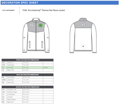 F180 Port Authority® Therma-Tek Fleece Jacket
