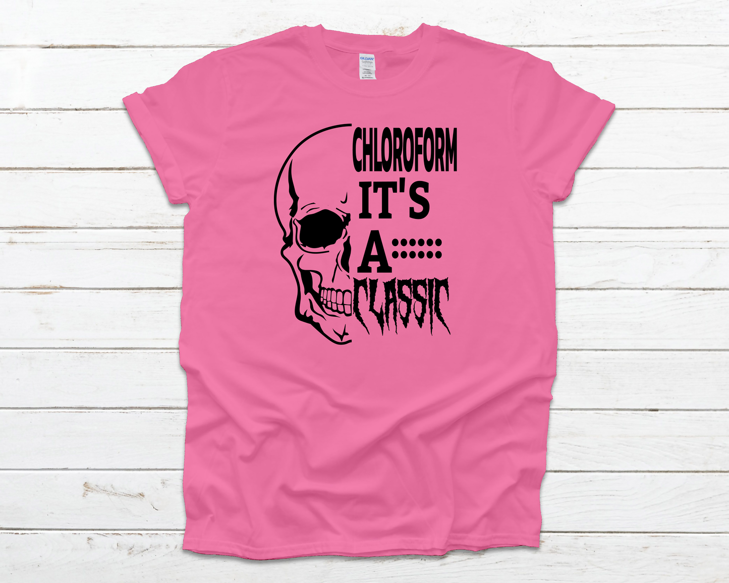 Chloroform Everyday Basic Graphic T-Shirt (Sizes S-XL)