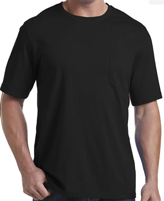 TALL- B&T Moisture Pocket T-Shirt