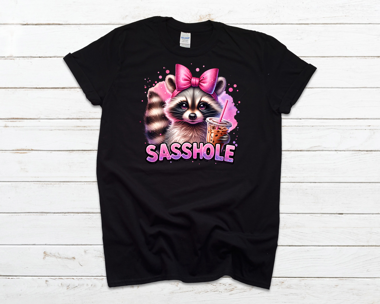 Sasshole Everyday Basic Graphic T-Shirt